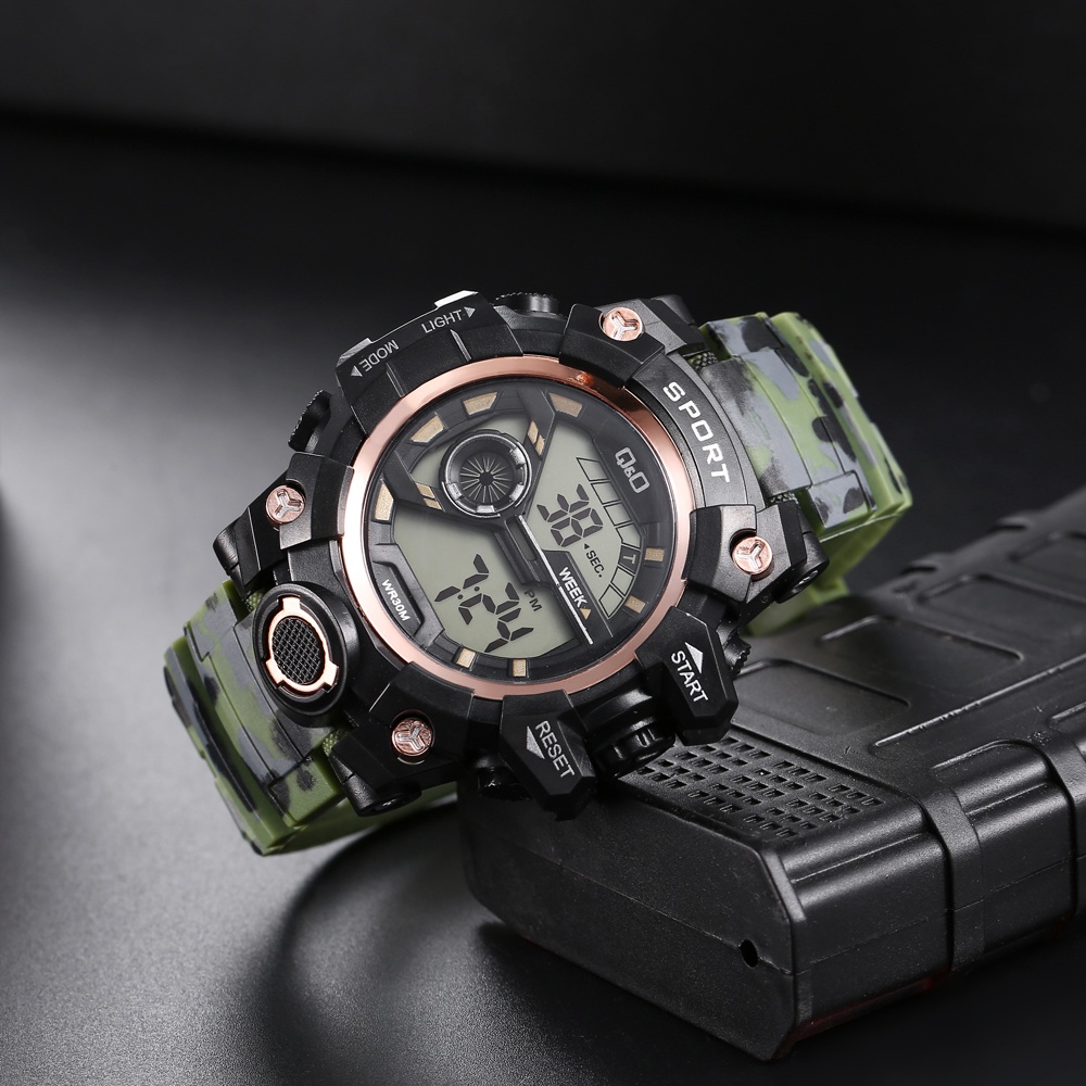 COD JAM TANGAN PRIA QUARTZ MEN WOMEN DIGITAL WATCH FASHION CASUAL SPORTS DIGITAL LED M68