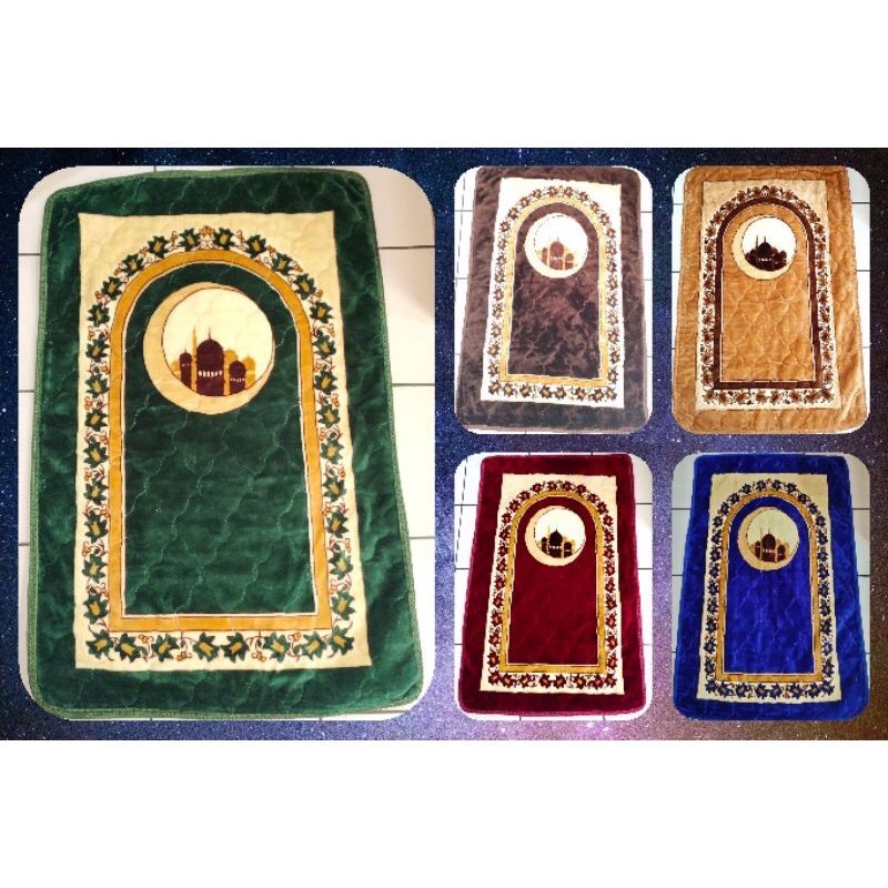 Sajadah Tebal Empuk/Muslim Praying Mat/Sajadah Exclusive Turkiye 70x110cm