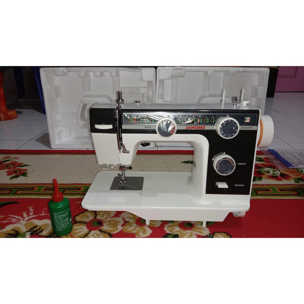 MESIN JAHIT JANOME L-395F / L395F SEMI PORTABLE