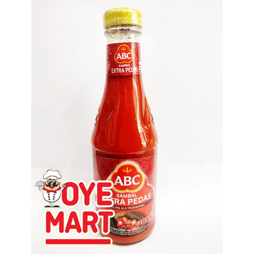 ABC SAUS SAMBAL EXTRA PEDAS 335ML