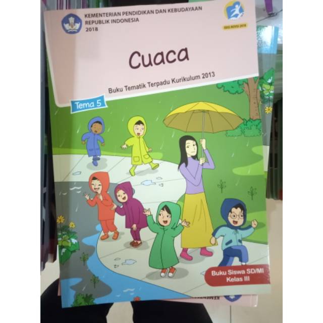 Buku tematik untuk kelas 3 tema 5 cuaca