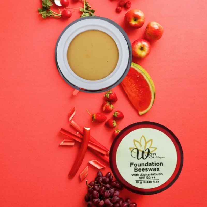 WSC ORGANIC FOUNDATION GLOWING BEESWAX WSCORGANIC