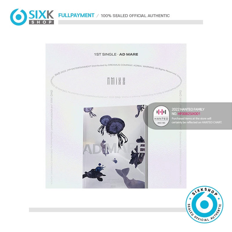 NMIXX - 1st Single Album AD MARE (Light ver.)