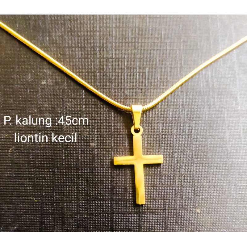 Kalung Salib fashion aksesoris salib liontin salib