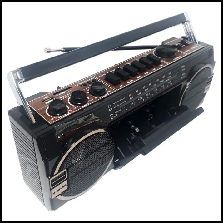 Radio Kaset Sonatec Pr-259 Usb-Sd Card Am Fm Portable Radio