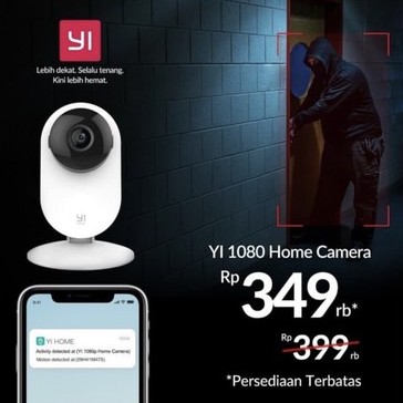 Yi Home 3 Xiaoyi Wifi Ip Camera Full HD 1080p International Version