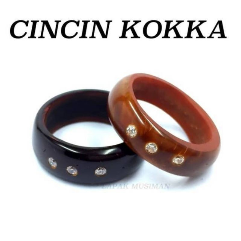 Cincin kaokkah kaukkah / motif mata tiga