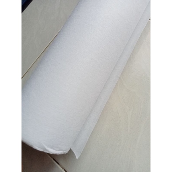 kain keras 50f pakai lem