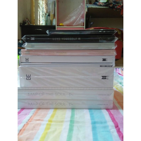 BTS OFFICIAL ALBUM MotS 7  MotS: Pesona LYS: Tear LYS: Answer WINGS [Namjoon RM Seokjin Jin Yoongi S