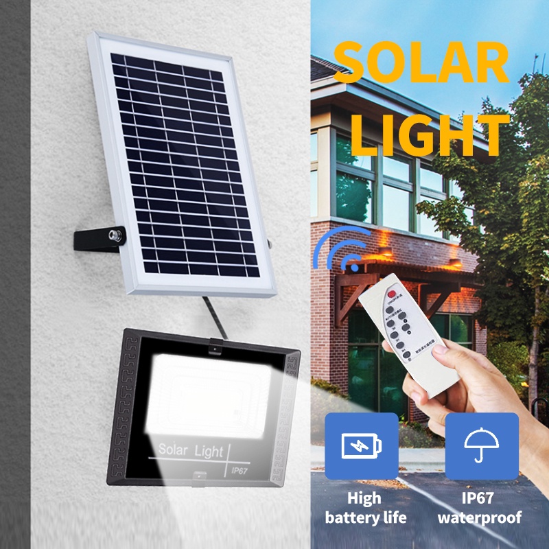 103/44 Led LAMPU SOROT SOLAR CELL LAMPU SOROT Tenaga Surya LAMPU TENAGA MATAHARI 15W/45W