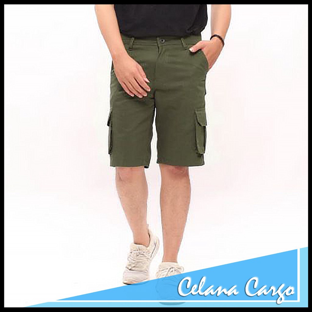 Celana cargo pendek pria GONDOKUSUMO pants