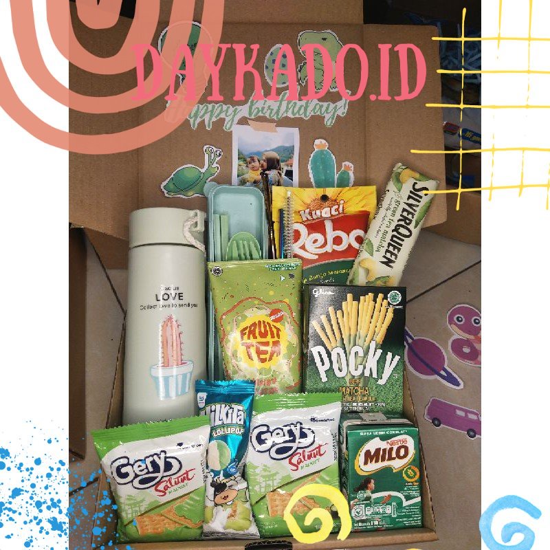 

(KIRIM HARI INI) hampers box snack box gift box bok wisuda ulang tahun natal lebaran tunangan murah