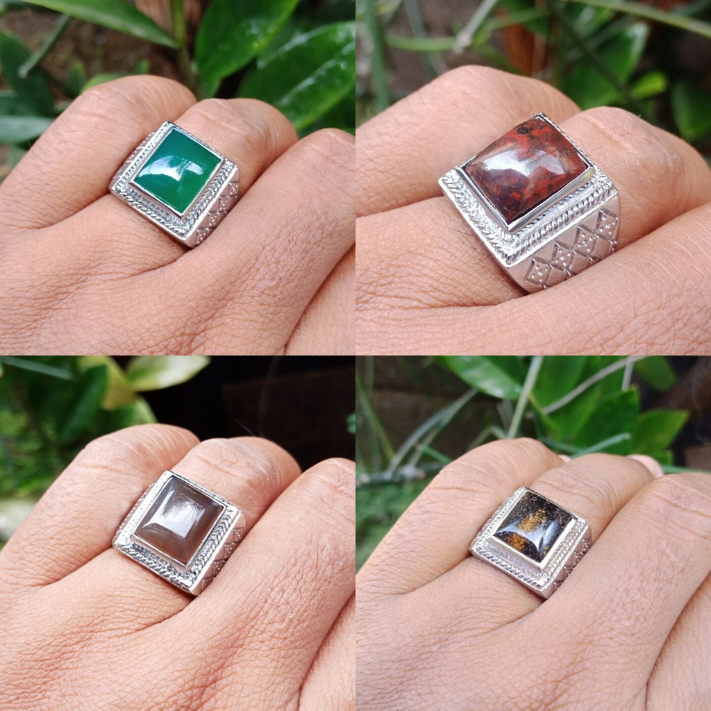 CINCIN BATU ZAMRUD, LOLODA, BADAR BESI, KATILAYU, MG, SUNGAI DAREH, DLL MODEL RING KOTAK