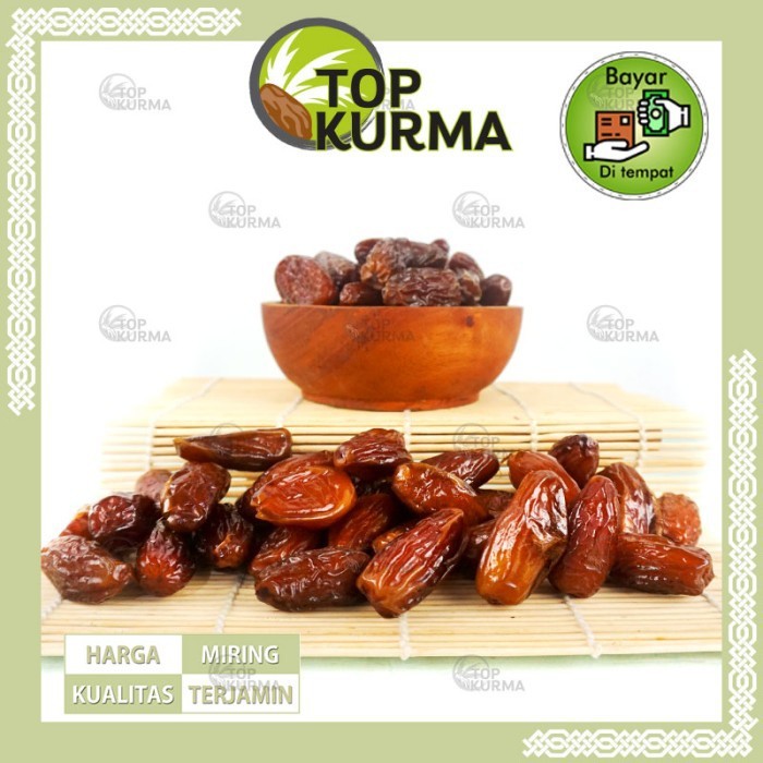 Kurma Tunisia Madu 10Kg Premium Deglet Tunisia Tanpa Tangkai