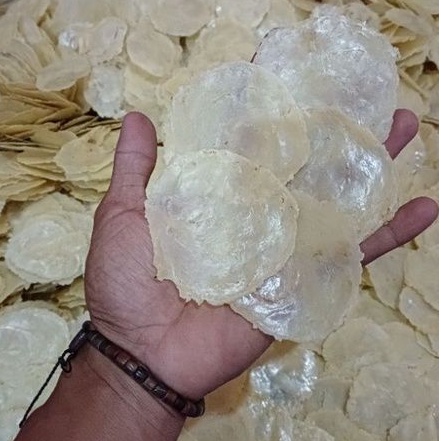 

Emping LB setengah kering//kemasan 500g