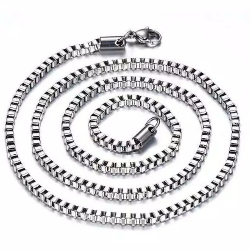 KALUNG TITANIUM ITALI SILVER 2.0 BERKUALITAS IMPORT TERBARU