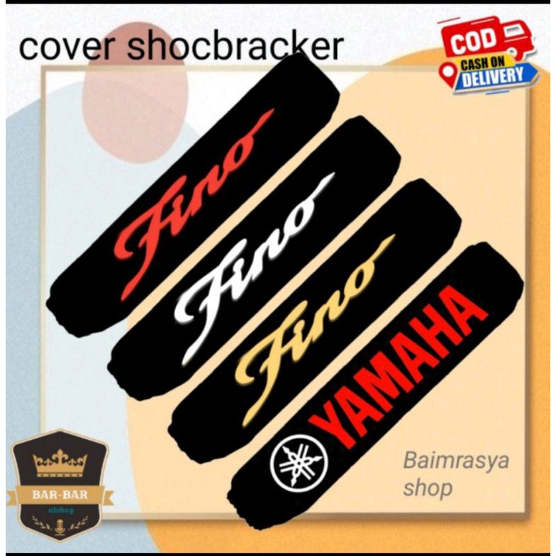 SARUNG SHOCKBREAKER motor fino/COVER SHOCK MOTOR Fino