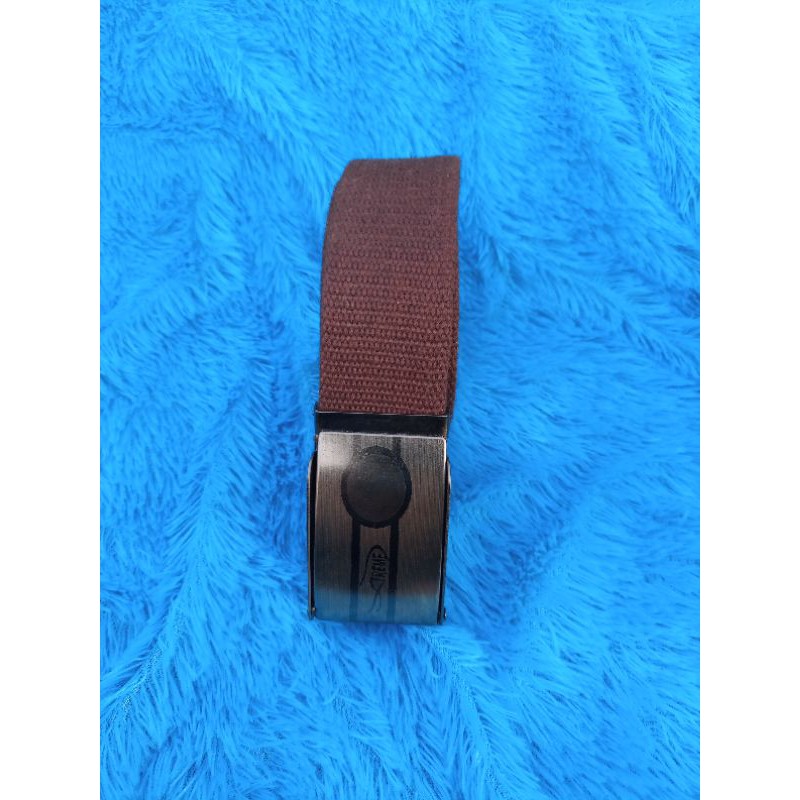 ikat pinggang peria katun/ kanvas panjang 150cm  mudel gesper mitik