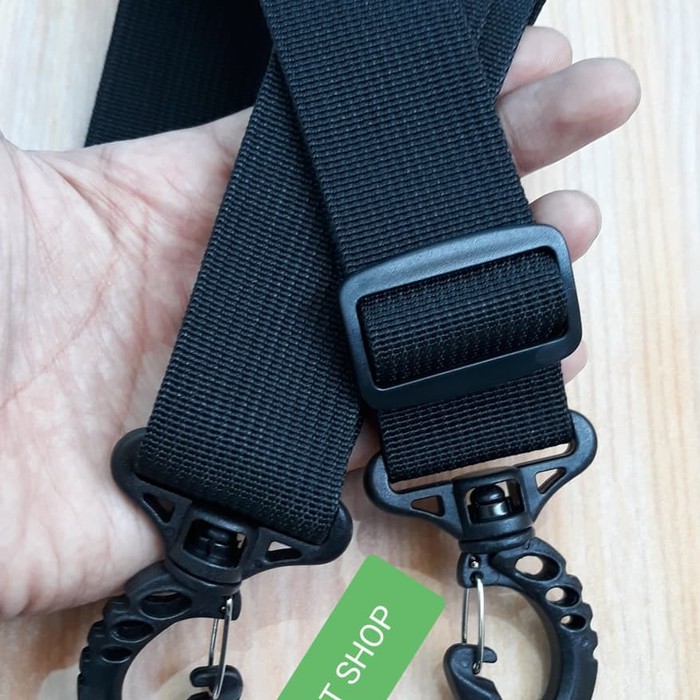 Promo    tali tas slempang selempang slendang abu ukuran 4cm tali eiger murah   Hanya di shopee