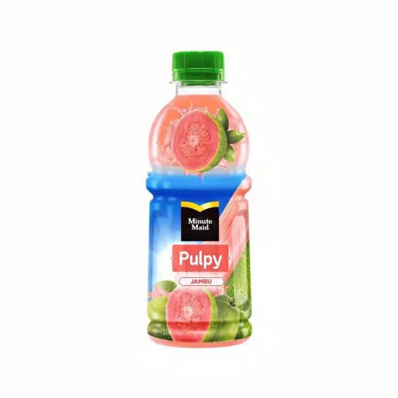 

MINUTE MAID Pulpy Orange Guava 300 ml - Minuman Jeruk Jambu Siap Minum