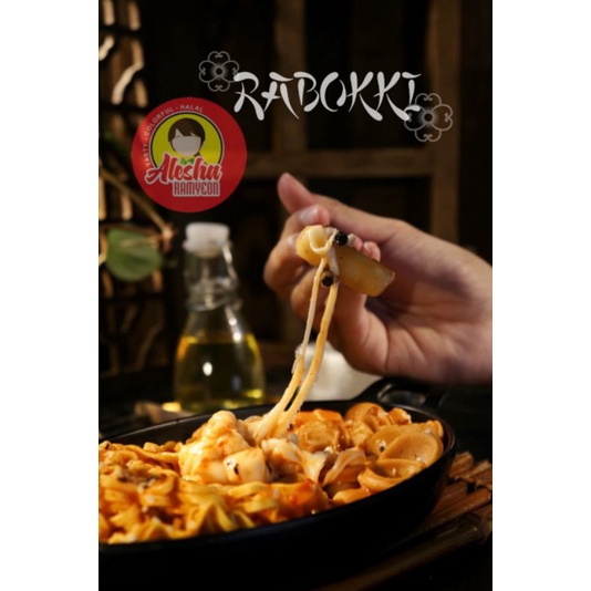 

Jajanan Korea Robokki/Robokki 260 gram dengan di bumbui saus gurih manis khas korea