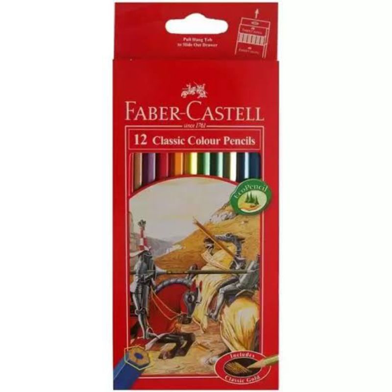 

Pensil Warna Faber Castell 12 Warna Clasik (Panjang)