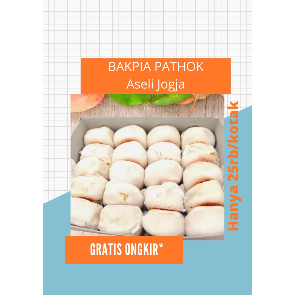 

FRESH DARI OVEN BAKPIA PATHOK BASAH 20 PCS