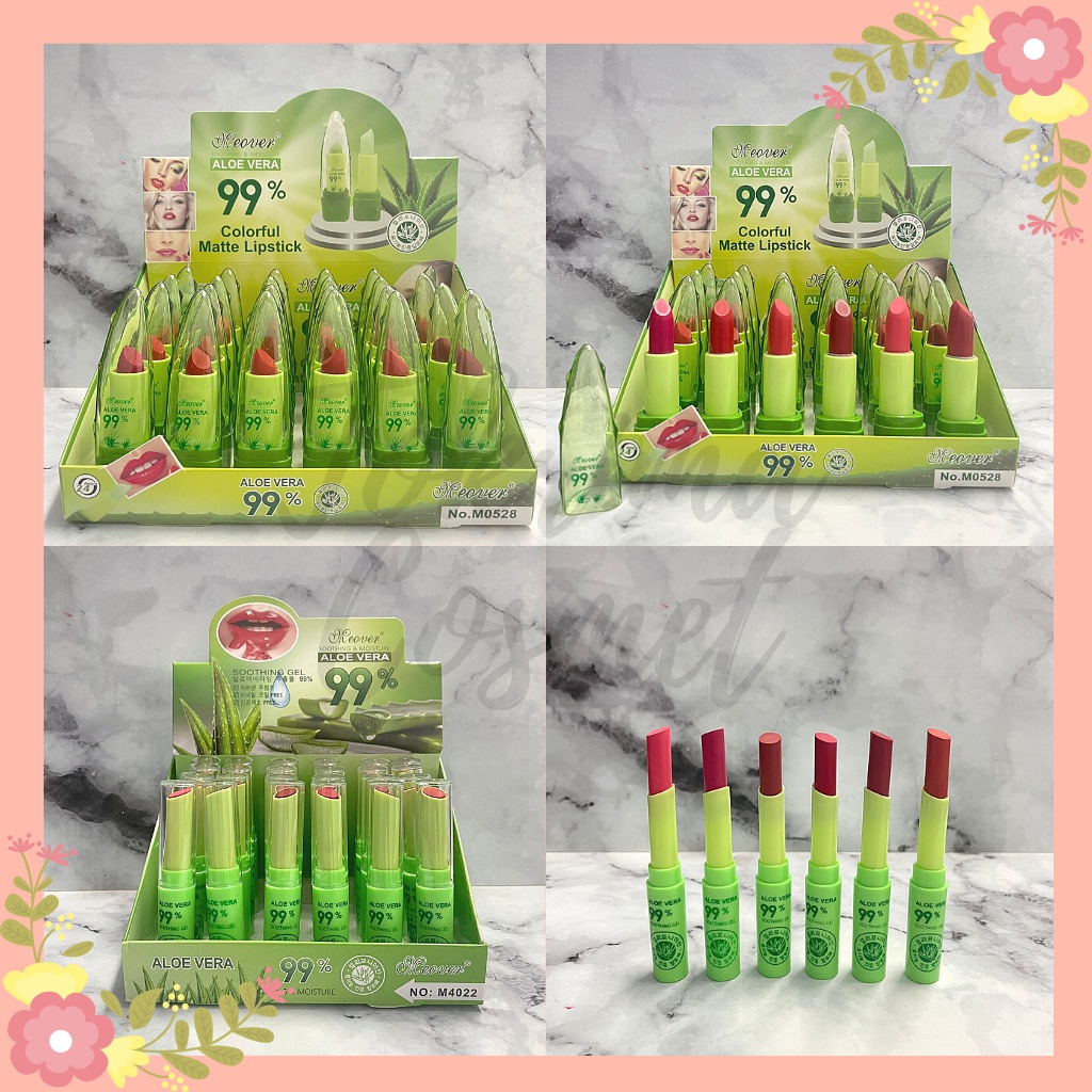 [LUSINAN] LIPSTIK MEOVER ALOEVERA