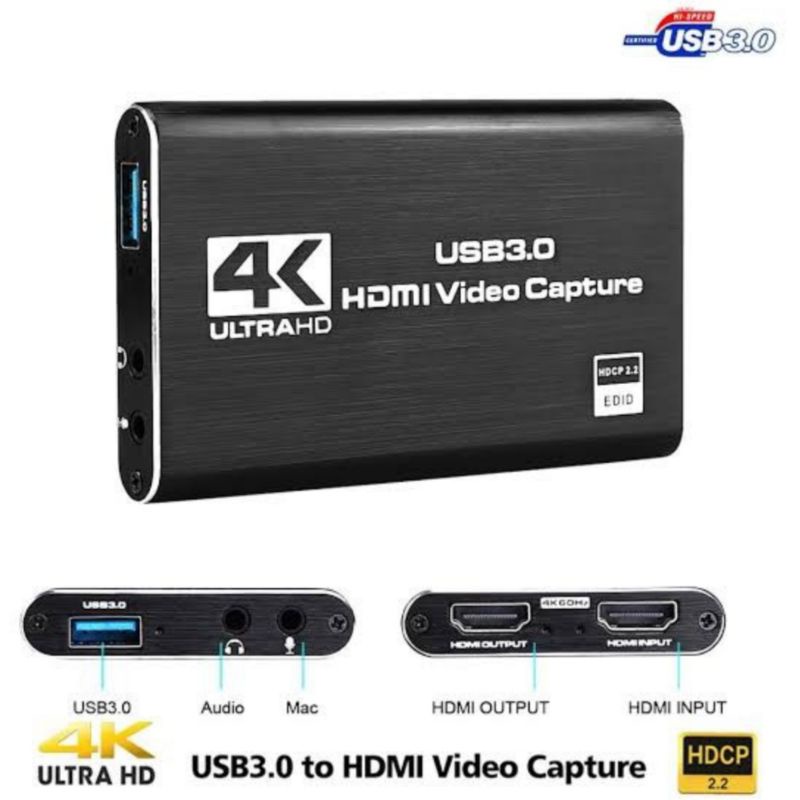 HDMI VIDIO CAPTURE USB 3.0 / HDMI VIDIO CAPTURE USB 3.0 4K