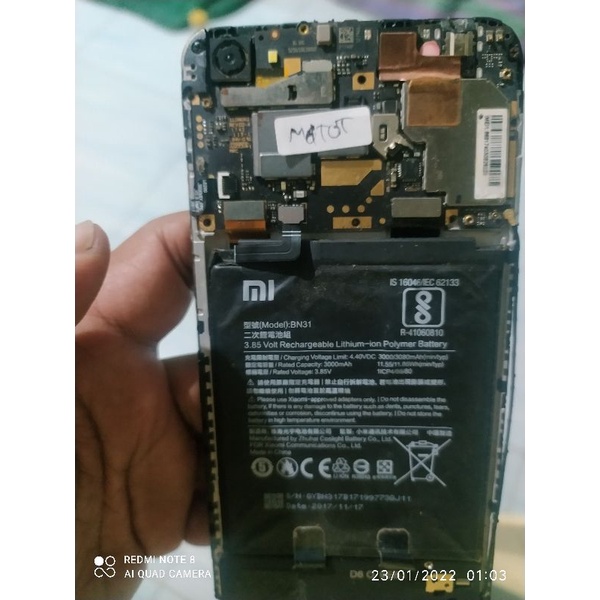 Mesin xiomi redmi note 5 prime