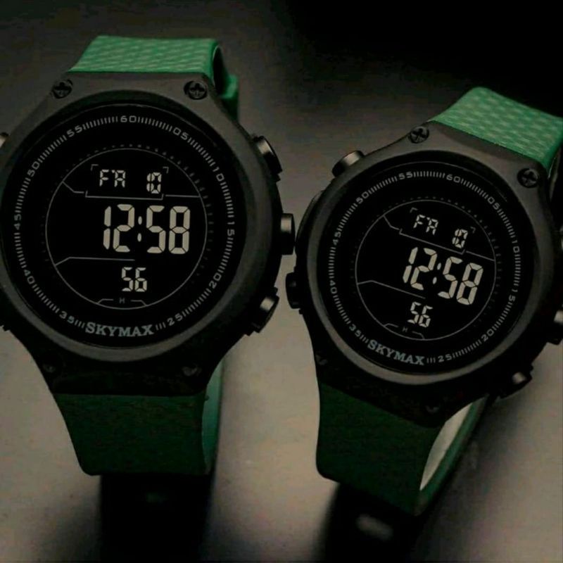 JAM  TANGAN SKYMAX ORIGINAL PRIA DAN WANITA  Standar Militeri Waterproof Anti Air Besseller Jam tangan Skymax original Tahan air bisa di bawa berenang