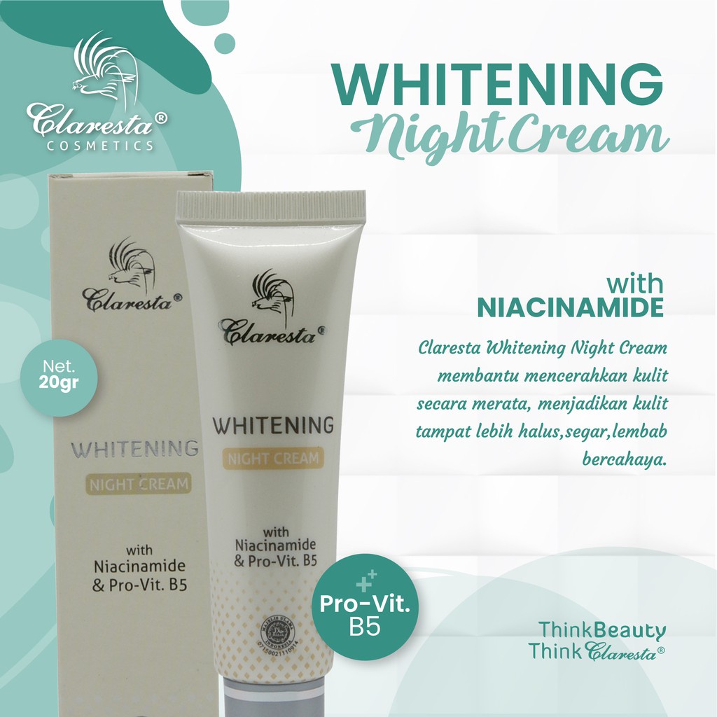 Claresta Whitening Night Cream
