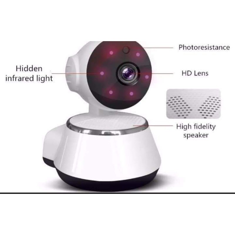 Ip Cam CCTV wireless  Camera pengintai HD 1080p Baby cam
