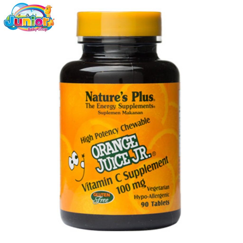 Natures Plus Orange Juice JR100MG 90