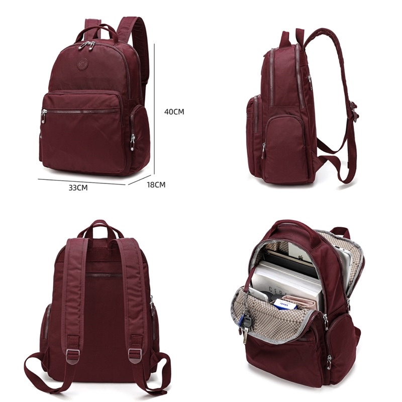 HARUICA BAG 80112 RANSEL - Backpack - Tas Ransel Laptop Sekolah Import High Quality