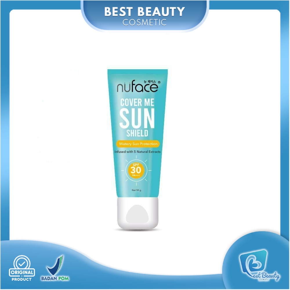 ★ BB ★  Nuface Cover Me Sun Shield SPF 30 PA+++ - Sun Protect Cream 50gr