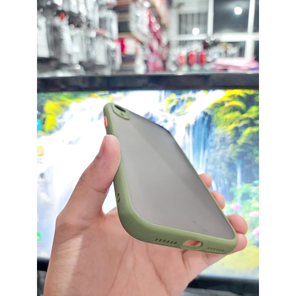 Bumper AERO CASE iPhone XR A2105 A1984 6.1 Inchi Premium Hardcase My Choice List Warna Matte