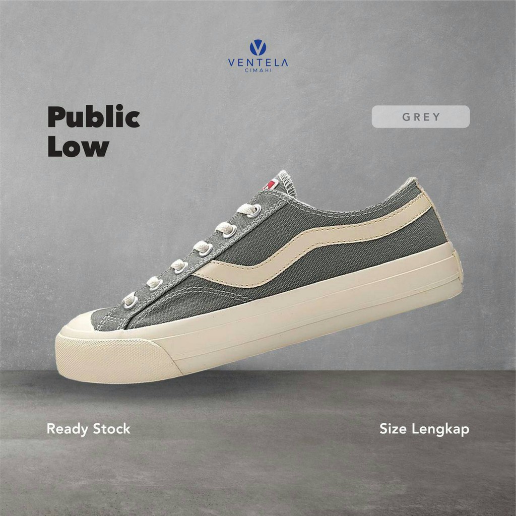 Ventela Public Low Grey