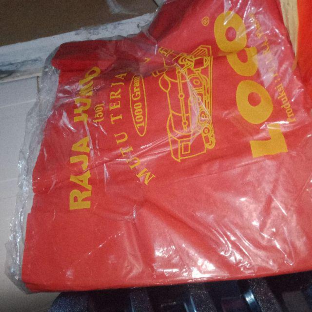 Plastik Kresek Jumbo / Hdpe Jumbo Loco Merah Ukuran 50