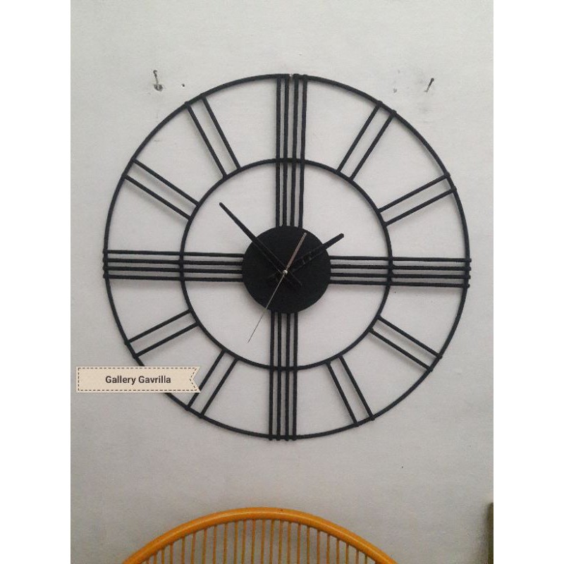 jam dinding besi beton / jam jumbo