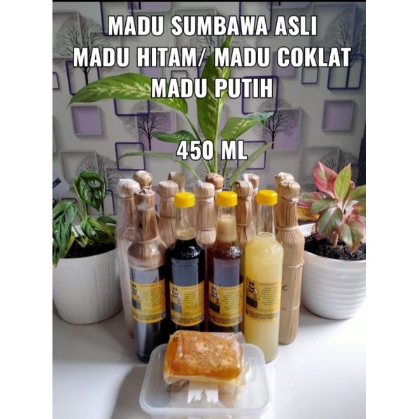 

MADU ASLI SUMBAWA 450 ml botol kaca JAMIN 100% BERGARANSI