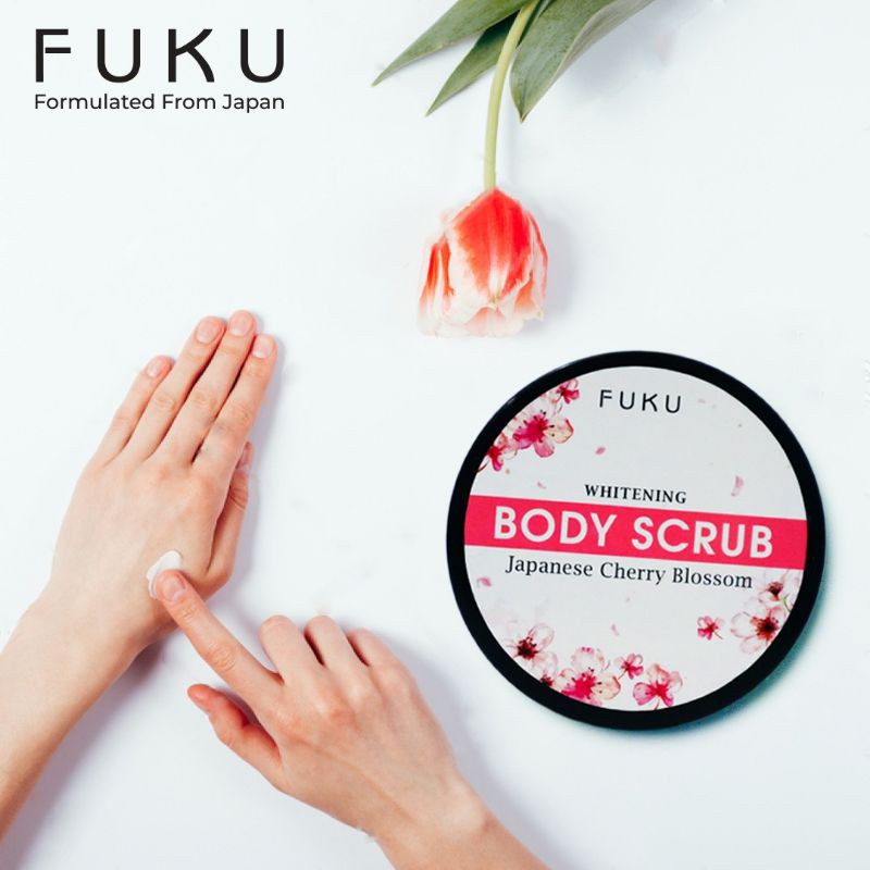 Fuku- Whitening Body scrub Japanese Cherry Blosom