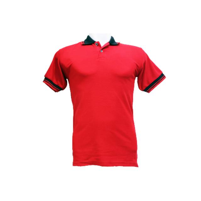 YB POLO SHIRT KAOS KERAH WARNA KOMBINASI BAJU PRIA COWOK KAUS CASUAL POLOS TANGAN LENGAN PENDEK