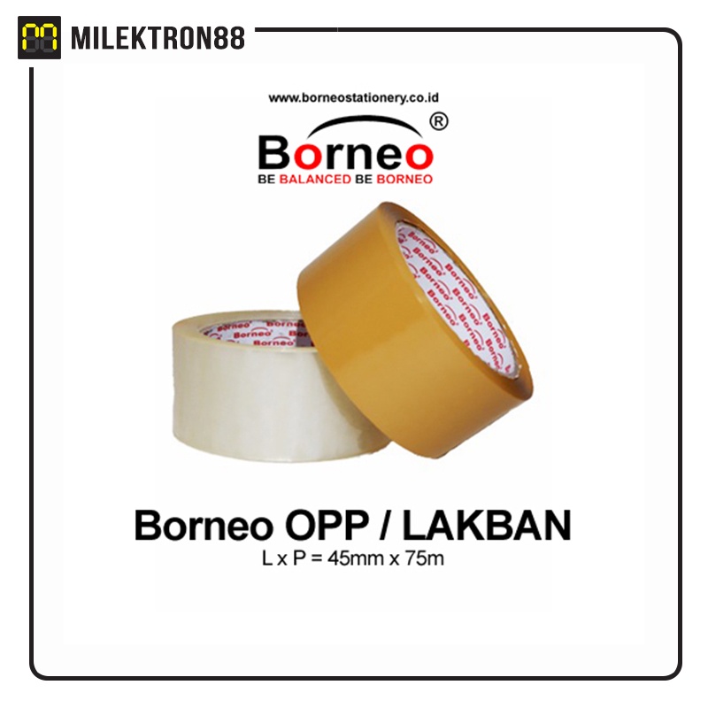 

Borneo Lakban OPP Tape 45 mm 75 m