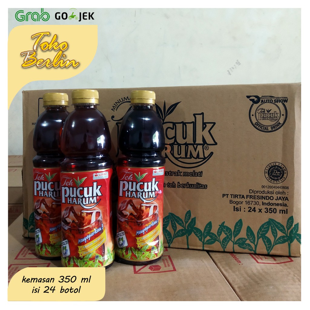 

TEH PUCUK HARUM 350 ML ISI 24 BOTOL