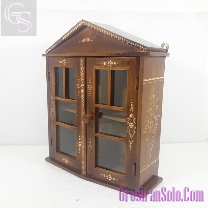 [GS-Kayu] Jual Kotak P3K Tempat Obat Cukit Kayu Jati Kerajinan Mebel Jepara