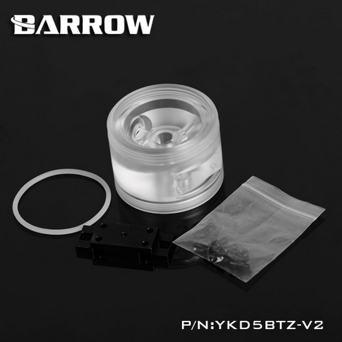 BARROW YKD5BTZ-V2 Acrylic Top For D5 Pump Cover Support Reservoir