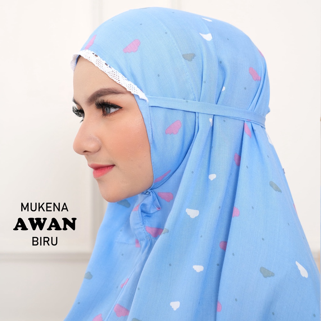 Mukena Rayon Dewasa Awan