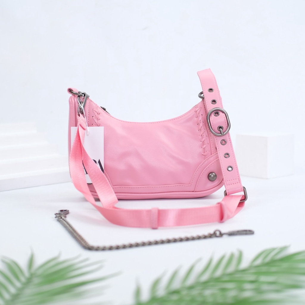 [7.7 Boombastis Sale⚡] - TAS WANITA SELEMPANG Z322 SLING BAG PREMIUM IMPORT