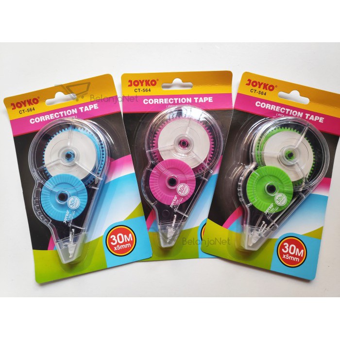 Correction Tape | Pita Koreksi | Tipex Joyko CT-564 30 Meter